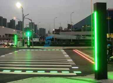 重慶市行人過街警示一體機(jī)項目